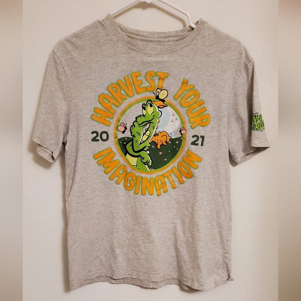 Disney Epcot Flower And Garden Festival 21 Figment Tee Harvest Your Imagination